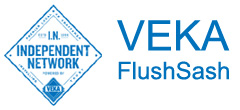 We supply the VEKA FlushSash range of flush casement windows
