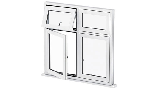 What is a flush casement window